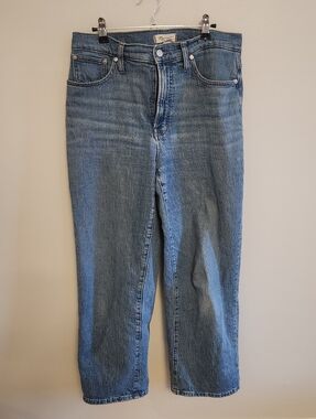 madewell Vintage Light Blue Straight Leg Jeans